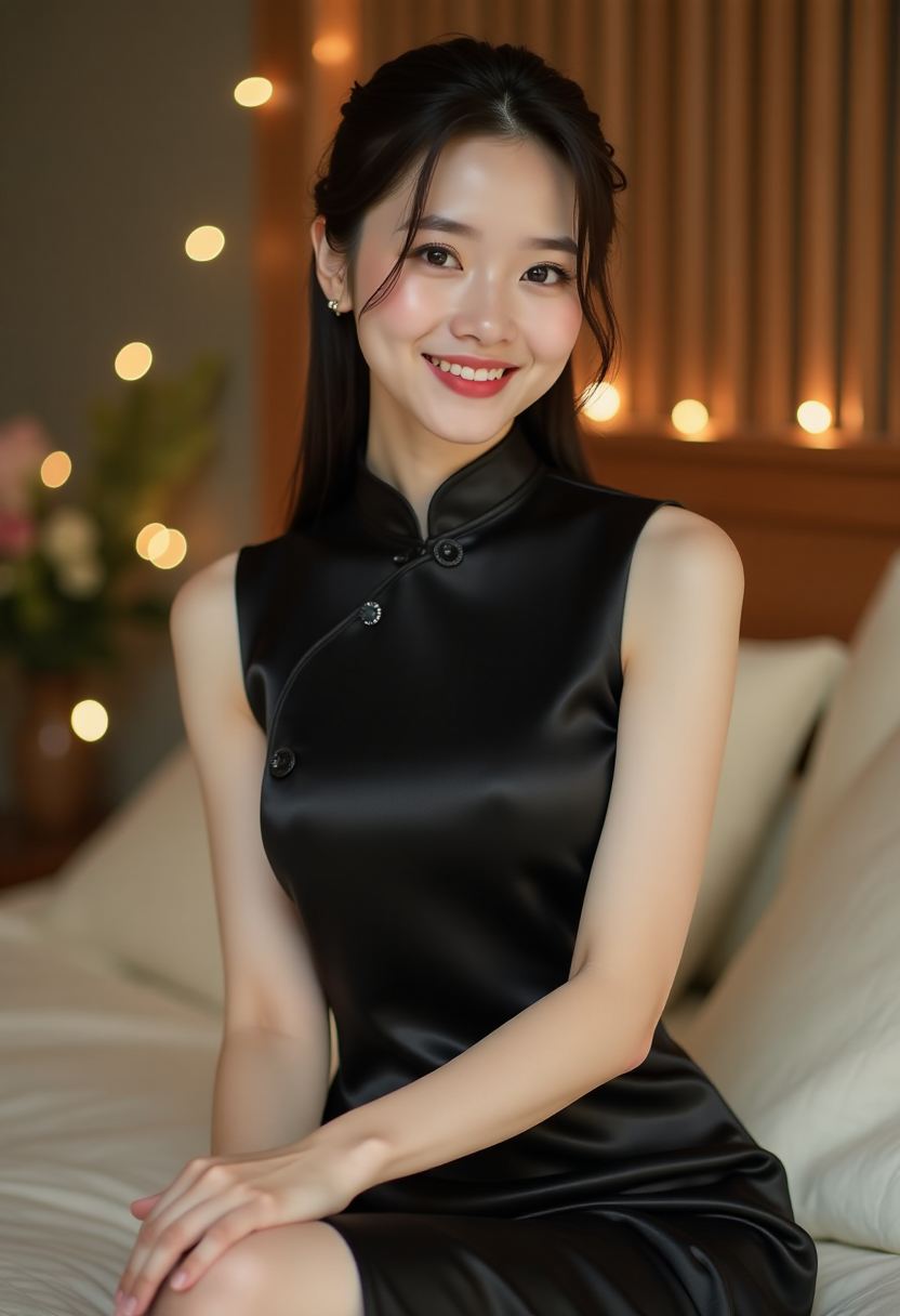 夜幕下的首尔